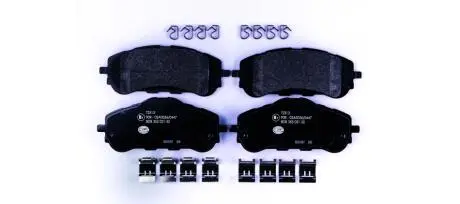 Гальмівні колодки дискові перед. Peugeot 308 II 1.2-2.0D 2013- HELLA 8DB 355 021-321