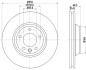 Диск гальмівний PRO High Carbon перед. лівий Audi Q7/VW Touareg/Porsce Cayenne 3.0TDI-6.0TDI 09.02- HELLA 8DD 355 128-061 (фото 4)