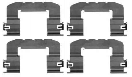 Комплект приладдя, гальмівний супорт 8DZ HELLA 8DZ355205701