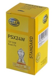 PSX24W 12V 24W Лампа розжарювання STANDART HELLA 8GA 223 569-001