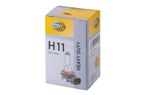 H11 24V 70W Автолампа HELLA 8GH 008 358-241