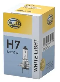 Лампа 12V H7 55W PX26d WHITE 4200K HELLA 8GH 223 498-131
