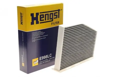 Фильтр салона угольный HENGST FILTER E998LC