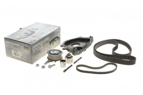 Комплект ГРМ VW Caddy IV/Crafter/T6 2.0 TDI 15- (145x25) (ремінь насоса масляного/сальник коленвала) HEPU 20-2135