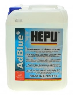 Жидкость для нейтрализации отработанных газов AdBlue (мочевина) (10L) HEPU ADBLUE010