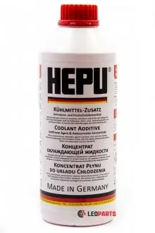Антифриз g12 (Красный, -80) 1.5л HEPU P999-G12