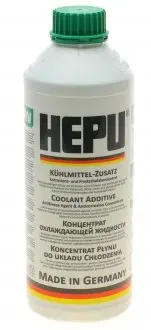 Антифриз-концентрат GRN (зеленый, -80*с) 1.5л HEPU P999-GRN