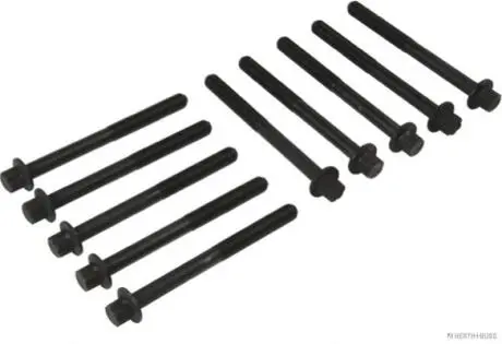 Бомплект болтов ГБЦ 10 шт. Nissan X-TRAIL III 13-, Renault SCENIC III -16 HERTH+BUSS JAKOPARTS J1281051