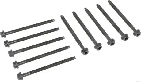 Бомплект болтов ГБЦ 10 шт. Ford FOCUS III -20, Mazda, Volvo V60 I -18 HERTH+BUSS JAKOPARTS J1283000