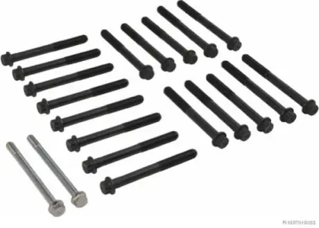 Бомплект болтов ГБЦ 20 шт. MITSUBISHI PAJERO IV 06- HERTH+BUSS JAKOPARTS J1285018