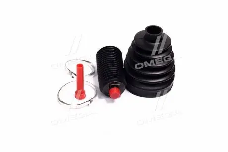 Пильник шрус з полімерного матеріалу у наборі зі змазкою та металевими кріпильними елементами HERTH+BUSS JAKOPARTS J2863011