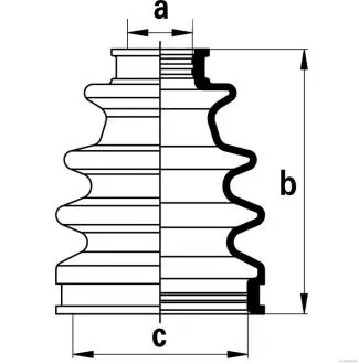 Пильник ШРУС гумовий + змазка HERTH+BUSS JAKOPARTS J2882008