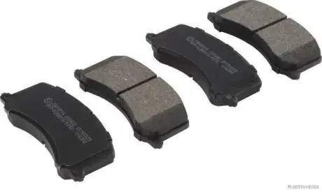 Колодки гальмівні дискові (комплект 4 шт) HERTH+BUSS JAKOPARTS J3608016