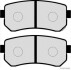 Колодки гальмівні дискові задні HYUNDAI, KIA (Jakoparts) HERTH+BUSS JAKOPARTS J3610312 (фото 2)