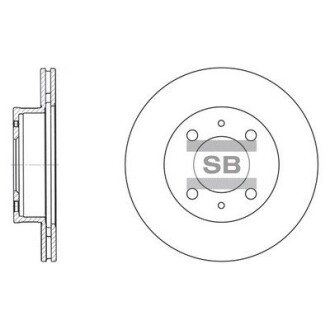 Гальмівний диск Hi-Q SD1010