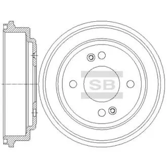 Тормозной барабан Hi-Q SD1078