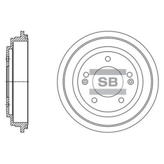 Шт. Гальмiвний барабан Hi-Q SD1130