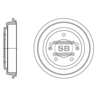 Шт. Гальмiвний барабан Hi-Q SD1130