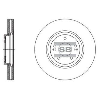 Диск тормозной Hi-Q SD1132