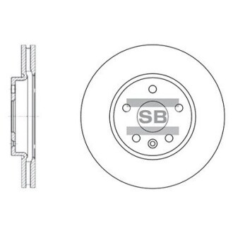 Тормозной диск передний Hi-Q SD3031