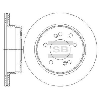 Гальмівний диск Hi-Q SD3043