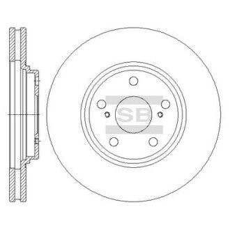Гальмівний диск Hi-Q SD4047