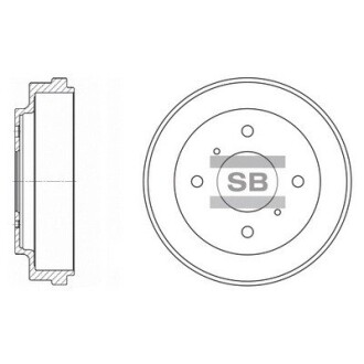 Тормозной барабан Hi-Q SD4212