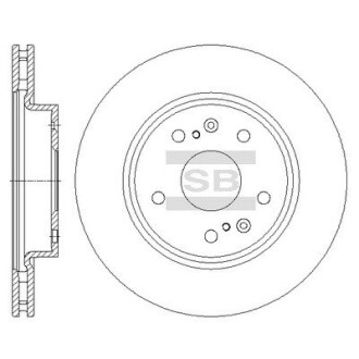 Диск гальмівний Hi-Q SD4810