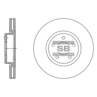 Гальмівний диск Hi-Q SD5304