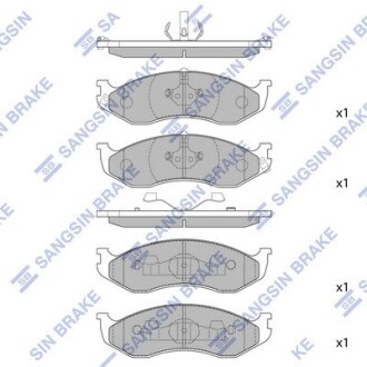 Тормозные колодки Hi-Q SP1112