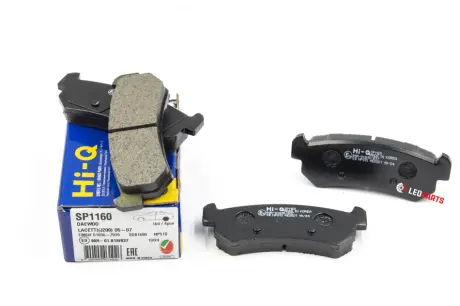 Задні гальмівні колодки Lacetti (до 2007 року) Hi-Q SP1160