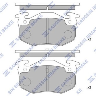 Тормозные колодки Hi-Q SP1242