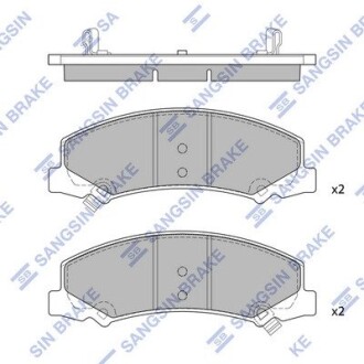 Колодки дискового тормоза Hi-Q SP1443