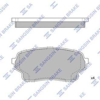 Тормозные колодки Hi-Q SP1583