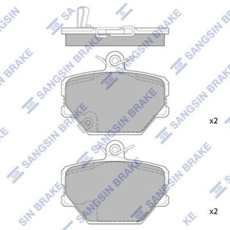 Тормозные колодки Hi-Q SP1674