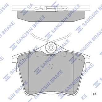 Тормозные колодки Hi-Q SP1897