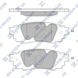 Колодки тормозные дисковые Hi-Q SP4091