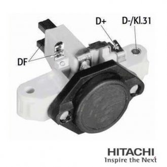 HITACHI VW Реле-регулятор генератора 14mm 14V AUDI,VW HITACHI/HUCO 2500558