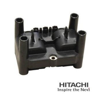 Котушка запалювання vw golf iv 1.4-2.0,passat,sharan,skoda,t5 HITACHI/HUCO 2508704