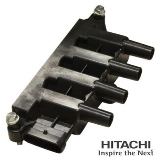 HITACHI FIAT Катушка зажигания Doblo,Punto,Linea,Lancia 1.2/1.4 05- HITACHI/HUCO 2508727