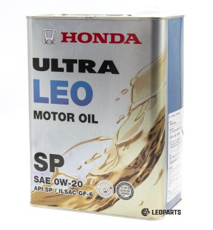 Моторное масло Ultra Leo API SP/GF-6 0W-20 (4л) HONDA 0822799974