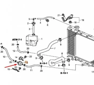Фильтр АКПП HONDA 25430PLR003