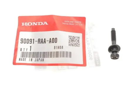 Болт крепления крышки воздушного фильтра (5x28) HONDA 90091-RAA-A00