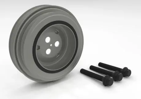 Шків колінвалу Citroen Jumper/Ford Transit 2.2HDi/2.2TDCi 06- (з болтом) HUTCHINSON DP121S