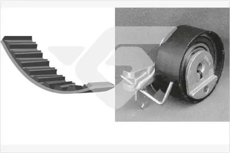 Комплект ГРМ 1,1i citroen c2, c3, peugeot 206+B347461B34B347430:B347459 HUTCHINSON KH161