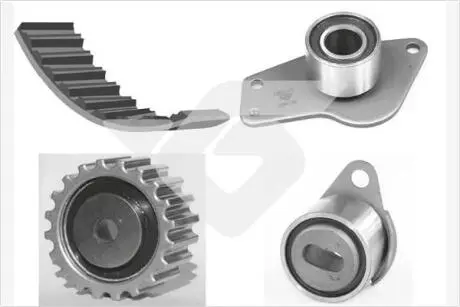 Комплект ГРМ renault kangoo 1.9d (-08) HUTCHINSON KH33