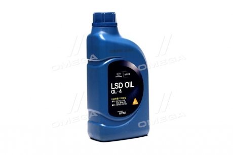 Масло кпп 85w-90 1 л lsd oil gl-4 минер. Hyundai-KIA 02100-00100 (фото 1)