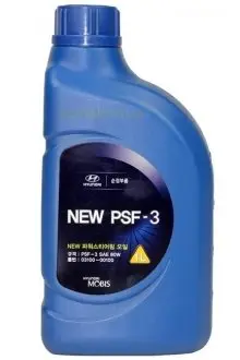 Масло ГУР NEW PSF-3 SAE 80W (1л) Hyundai-KIA 0310000100