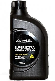 Масло моторное Super Extra Gasoline 5W-30, 1л. Hyundai-KIA 05100-00110 (фото 1)