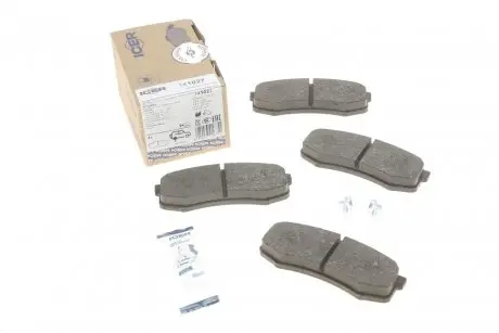 Колодки гальмівні задні ICER 141027